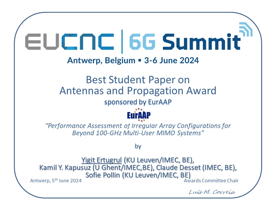 Best Student Paper Award AP 2024_vLC