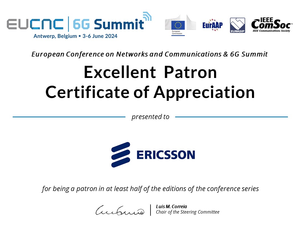 Excellent Patron_Ericsson